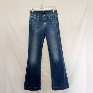 7 for all man kind flare jeans. Taylorless Duo size 26